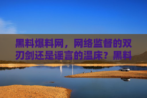黑料爆料网,网络监督的双刃剑还是谣言的温床?黑料爆料网,网络监督的双刃剑与谣言温床 黑料爆料网,网络监督的双刃剑还是谣言的温床?黑料爆料网,网络监督的双刃剑与谣言温床
