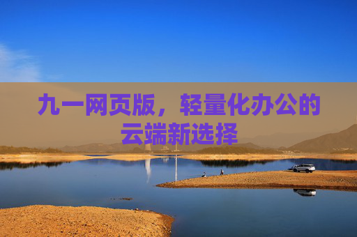 九一网页版，轻量化办公的云端新选择