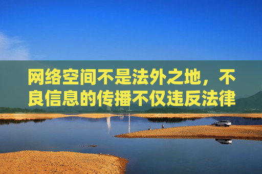 网络空间不是法外之地，不良信息的传播不仅违反法律法规，更会对个人身心健康和社会风气造成严重危害。我们应当坚决抵制各类色情、低俗网站，树立正确的网络使用观念，共同营造清朗的网络环境，网络空间不是法外之地 共拒不良信息护清朗环境
