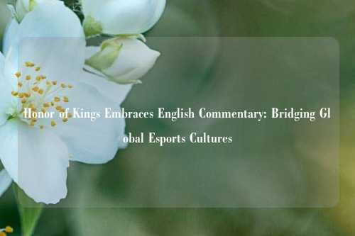 Honor of Kings Embraces English Commentary: Bridging Global Esports Cultures