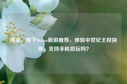 遵命，陛下Steam新游推荐，体验中世纪王权抉择，支持手机游玩吗？