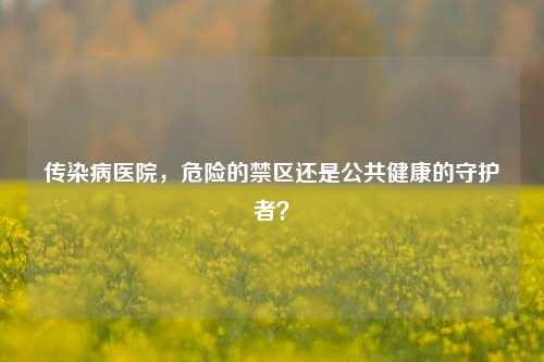 传染病医院，危险的禁区还是公共健康的守护者？