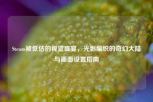 Steam被低估的视觉盛宴,光影编织的奇幻大陆与画面设置指南