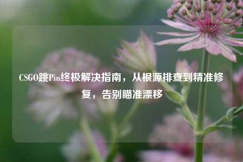 CSGO跳Pin终极解决指南，从根源排查到精准修复，告别瞄准漂移