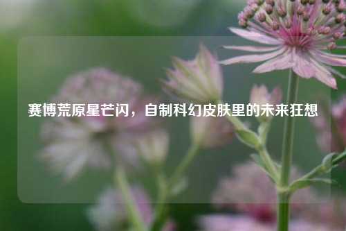 赛博荒原星芒闪,自制科幻皮肤里的未来狂想