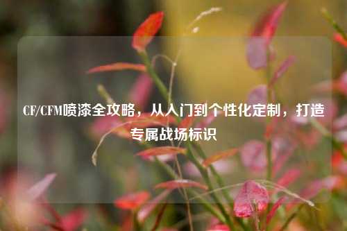 CF/CFM喷漆全攻略,从入门到个性化定制,打造专属战场标识