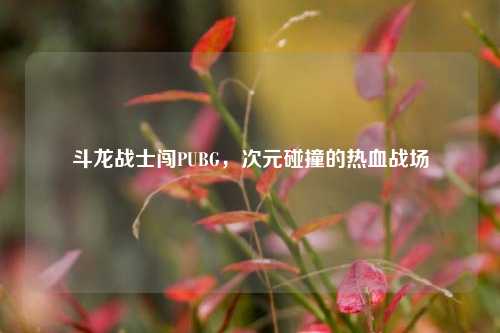 斗龙战士闯PUBG,次元碰撞的热血战场