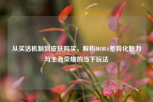 从买活机制到皮肤购买,解析MOBA差异化魅力与王者荣耀的当下玩法