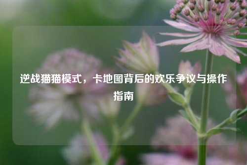 逆战猫猫模式,卡地图背后的欢乐争议与操作指南