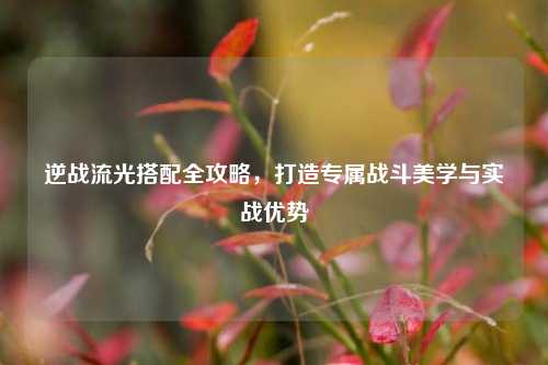 逆战流光搭配全攻略,打造专属战斗美学与实战优势