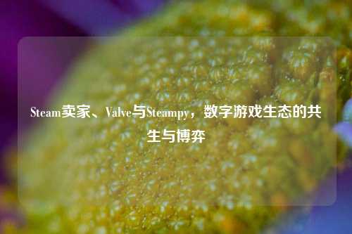 Steam卖家、Valve与Steampy,数字游戏生态的共生与博弈