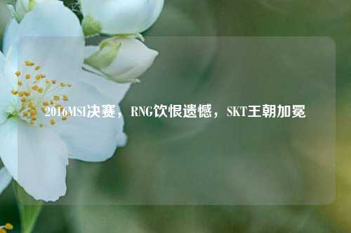 2016MSI决赛,RNG饮恨遗憾,SKT王朝加冕