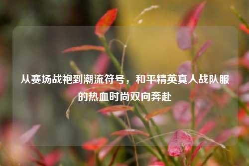 从赛场战袍到潮流符号,和平精英真人战队服的热血时尚双向奔赴