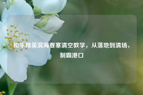 和平精英滨海要塞清空教学,从落地到清场,制霸港口