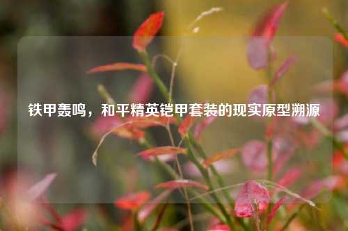 铁甲轰鸣,和平精英铠甲套装的现实原型溯源
